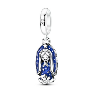 Világító Őrangyal Charm