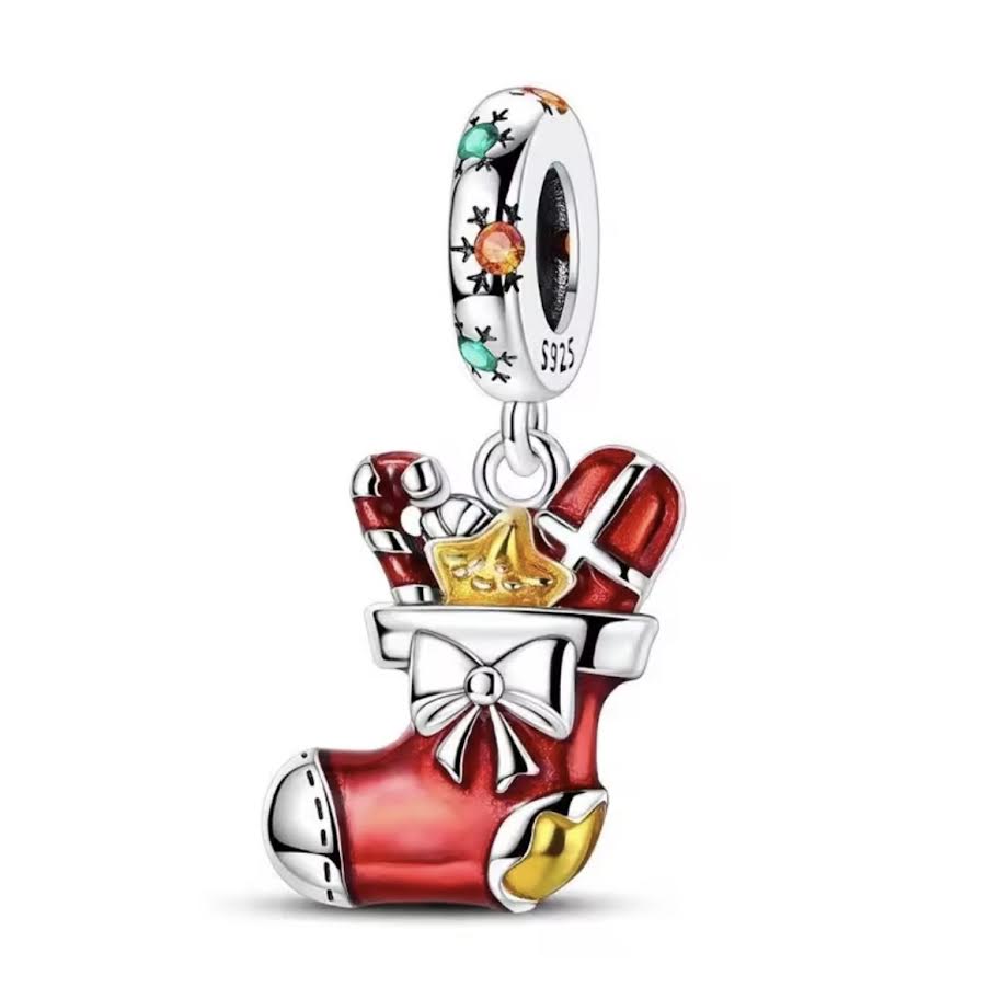 Mikulás Csizma Charm Charming