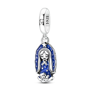 Világító Őrangyal Charm