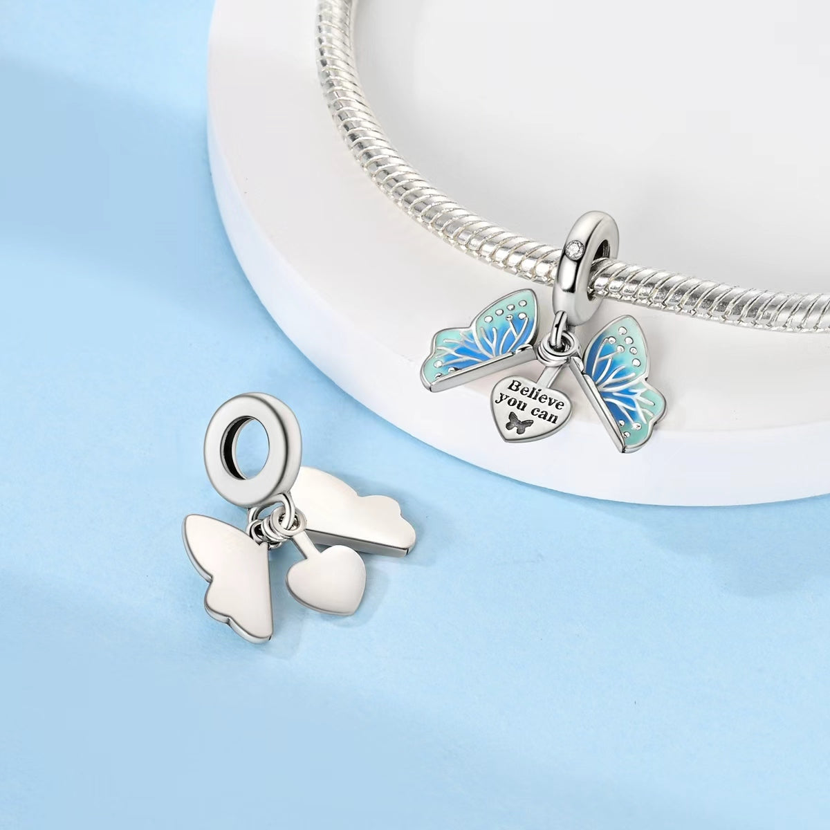 Bátorság Pillangó Charm