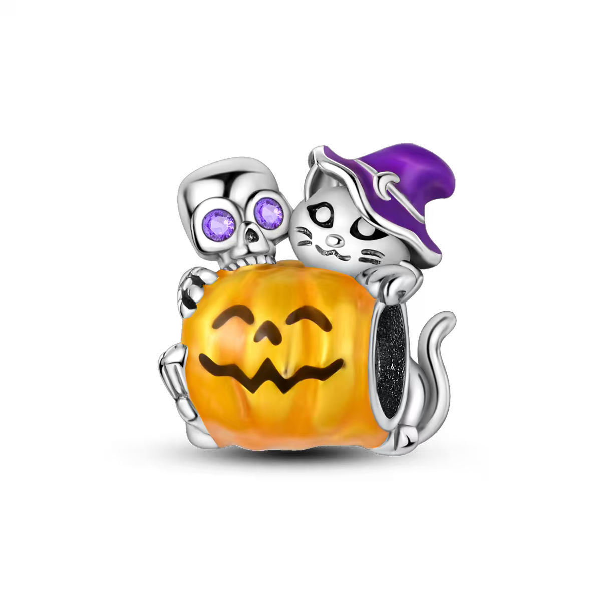 Világító Halloweeni Páros Charm