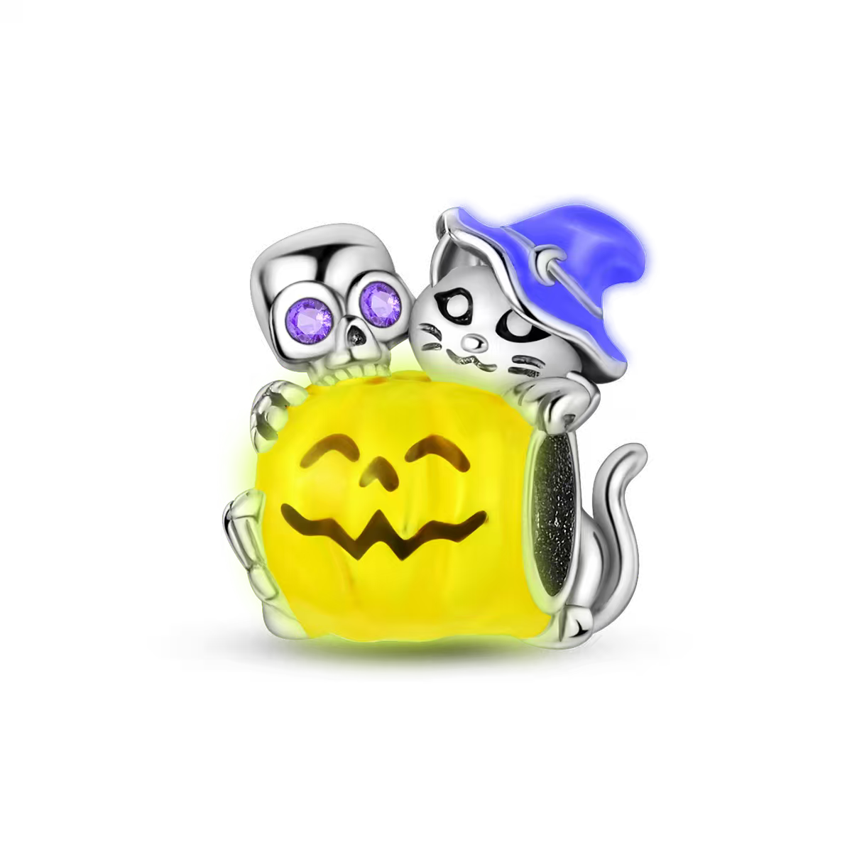 Világító Halloweeni Páros Charm