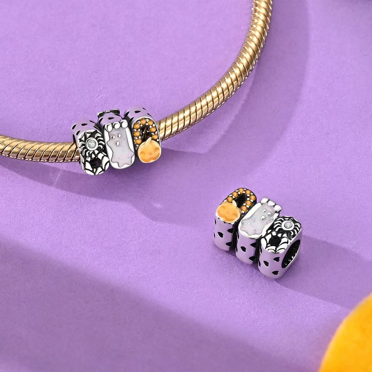 Világító "BOO" Charm