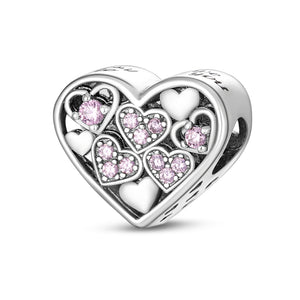 Szív Charm