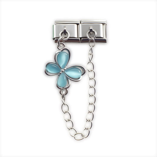 Blue Butterfly Chain CharmZ