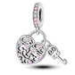 "Key to My Heart" Charm Charming